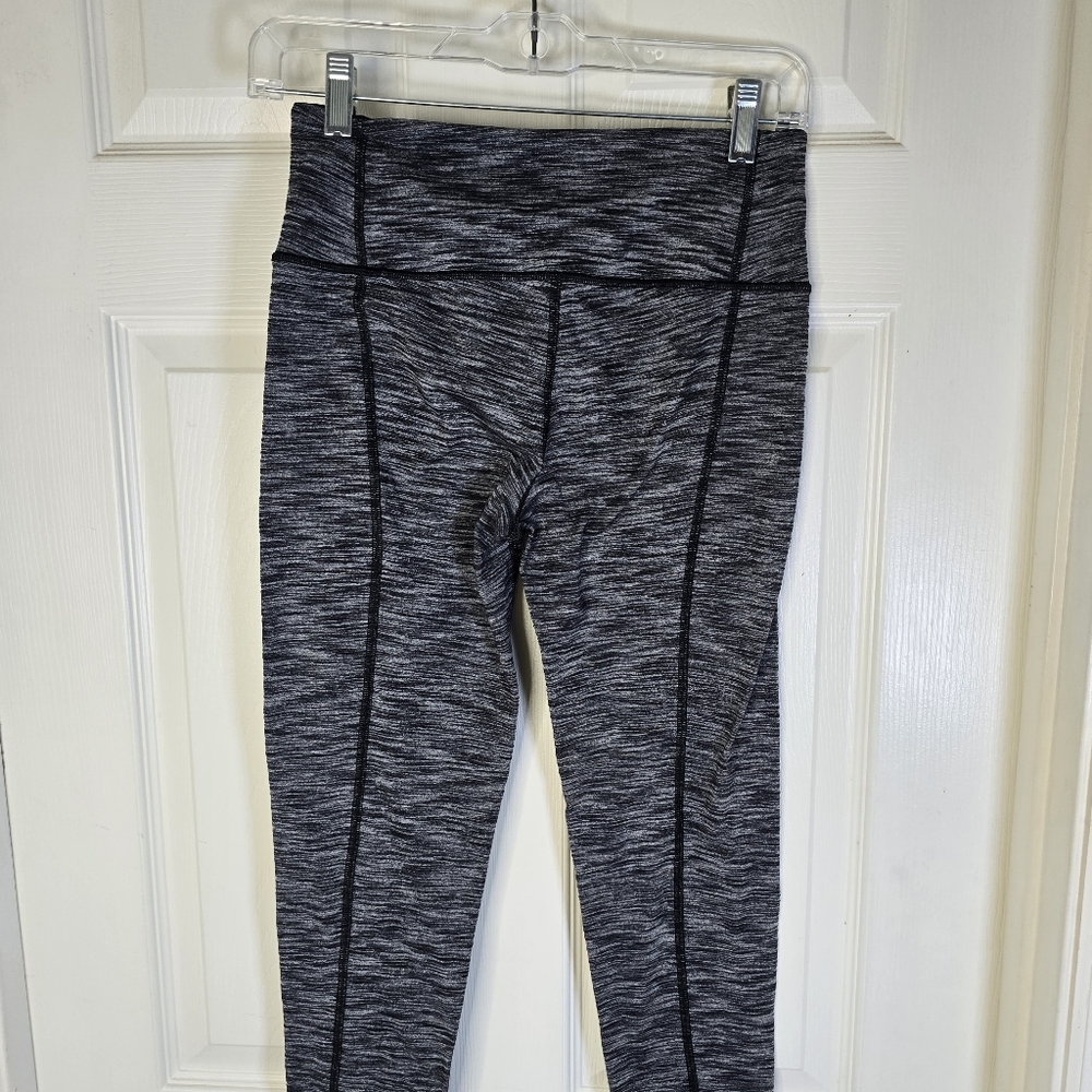 Victoria Secret Black Heather High-Waisted Womens Leggings‎ S - Picture 4 of 8